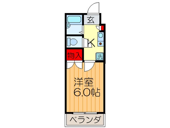 パレフローレンスの物件間取画像